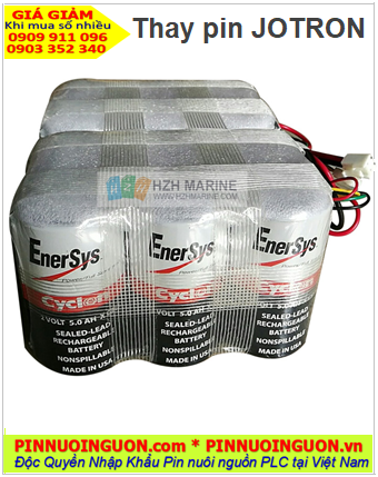 Pin hàng hải 7ZBJD0006D battery for JRC SVDR JCY-1850 (Enersys Sealed Acid 24v 5AH (5000mAh))
